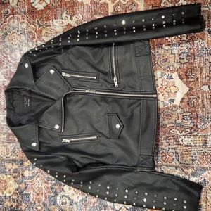 leather jacket poshmark